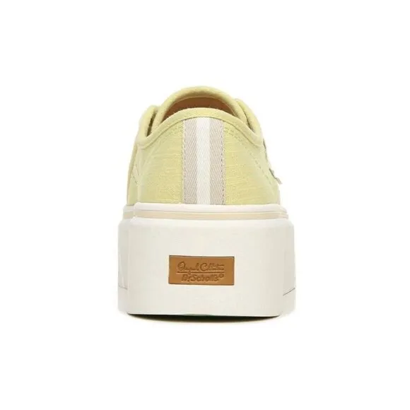 NWT NIB Dr. Scholl's Shoes Funday Comfort Insole Sneaker Yellow Size 9