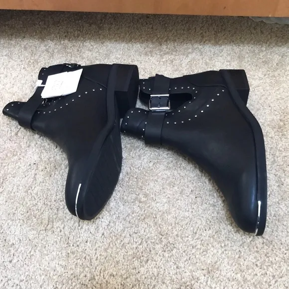 NWT! PULL &amp; BEAR Eur Size 40 black ankle boots