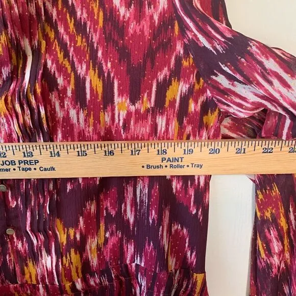 NWT Revolve House of Harlow 1960 Blouson gold fleck mini Boho Dress size 6