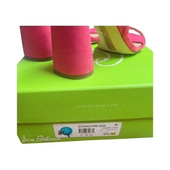 NWT-Sam Edelman Kia Sandals-Pink 💗Size 9.5