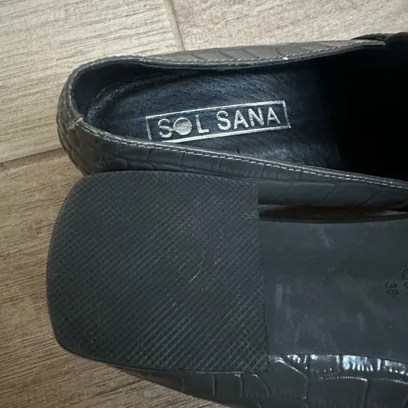 NWT Sol Sana Gray Loafers Shoes