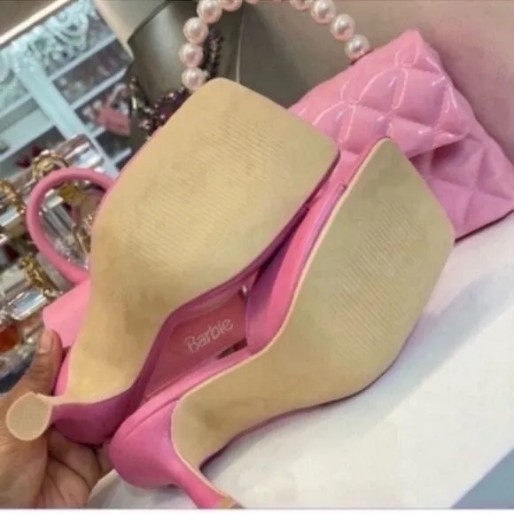 NWT Stay Fearless Heeled Sandals - Pink Size 6