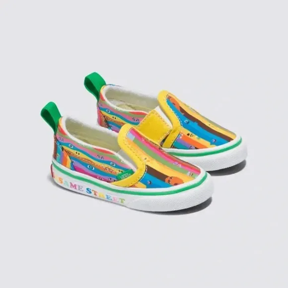 NWT Vans x Seasame Street Slip On Shoes