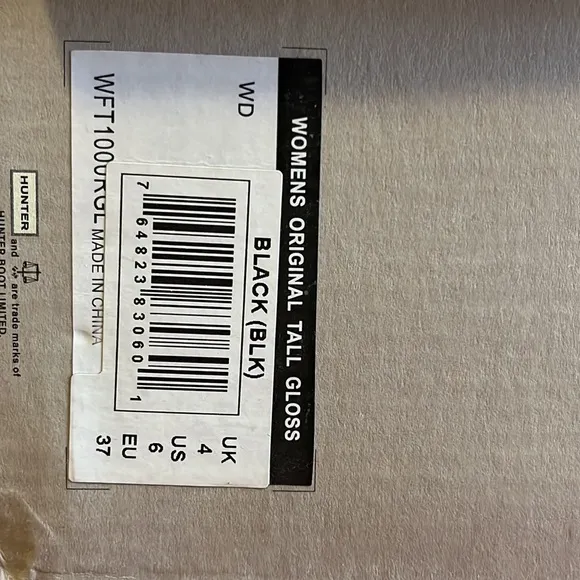NWT Women's Original Tall Gloss Rain Boots