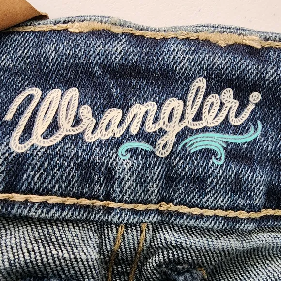 NWT Wrangler Retro Sadie Bootcut Jeans Blue Size 7 - Western Y2K