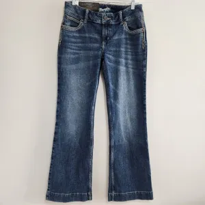 NWT Wrangler Retro Sadie Bootcut Jeans Blue Size 7 - Western Y2K