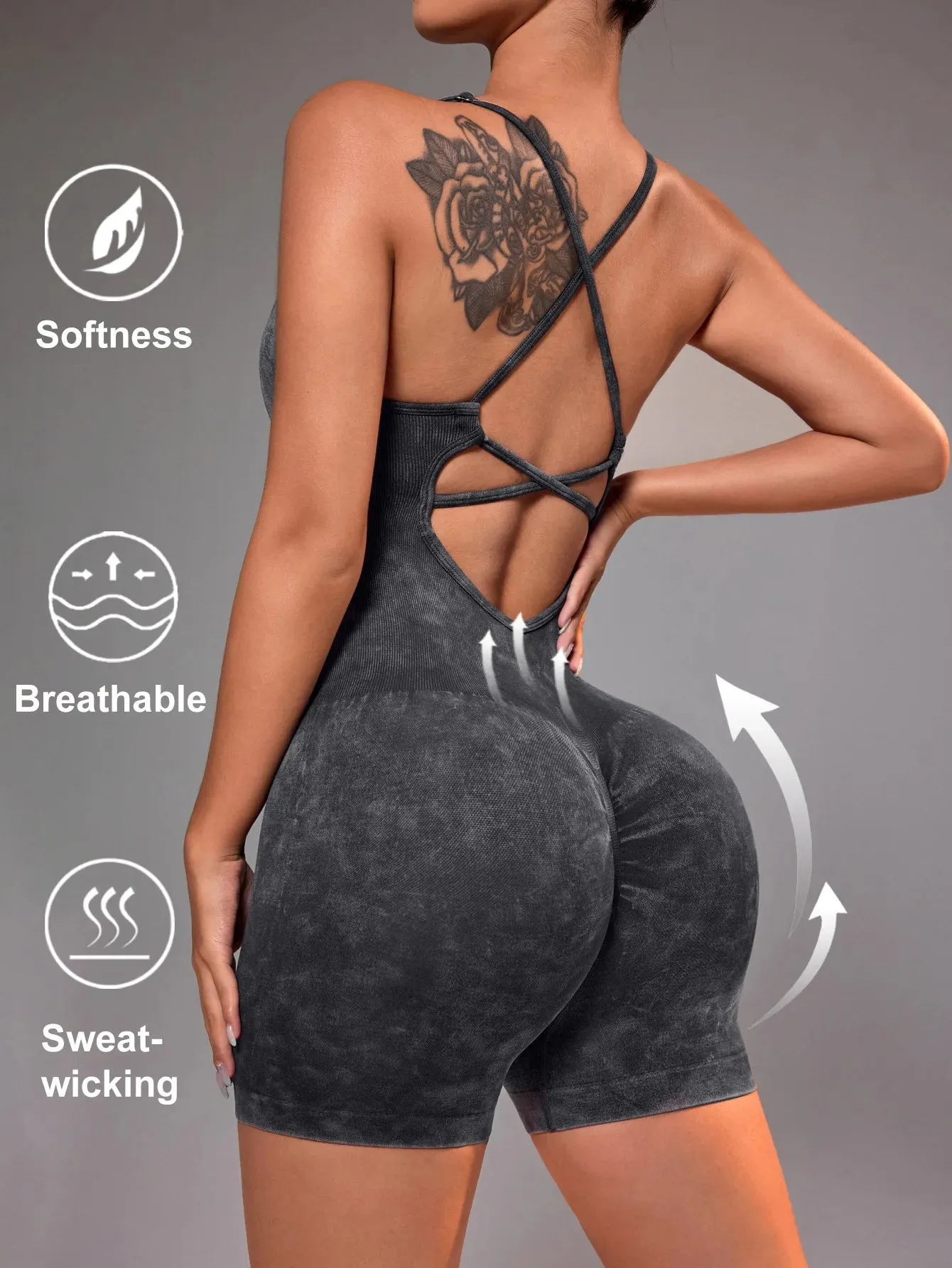 Obsidian Phoenix Women’s Bodycon Jumpsuit