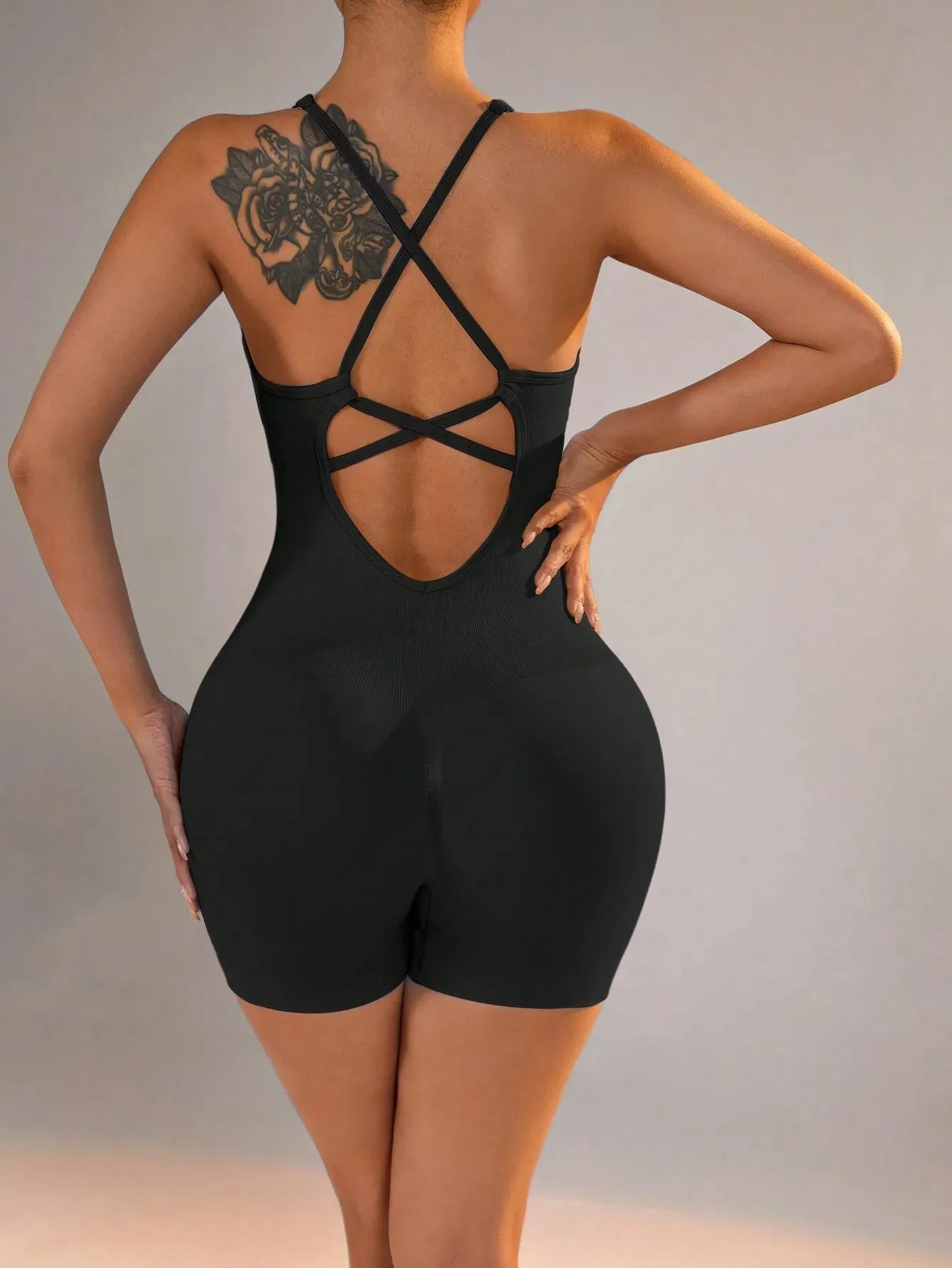 Obsidian Phoenix Women’s Bodycon Jumpsuit