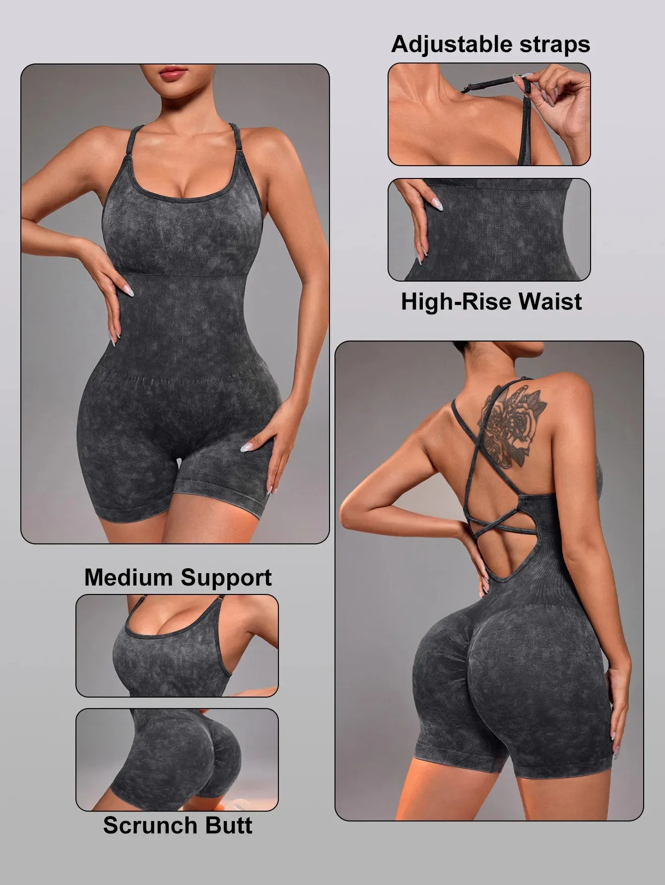 Obsidian Phoenix Women’s Bodycon Jumpsuit
