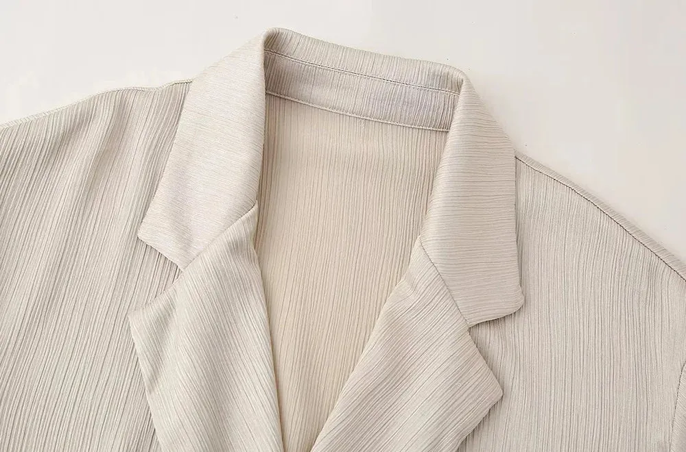 Obsidian Phoenix Women’s Double-Breasted Blazer Set