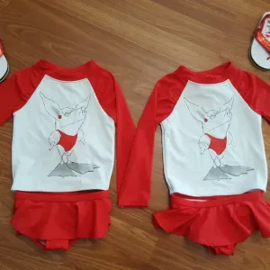 Olivia Pig swimsuits