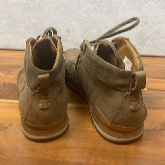 Olukai Huaka’i Puki leather men’s 9.5 hiking boots outdoor gorpcore