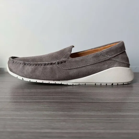 OluKai Ka'a Loafer Slip on Shoes Men's in Grey $140