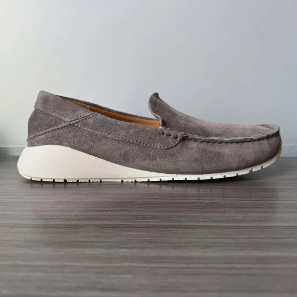 OluKai Ka'a Loafer Slip on Shoes Men's in Grey $140
