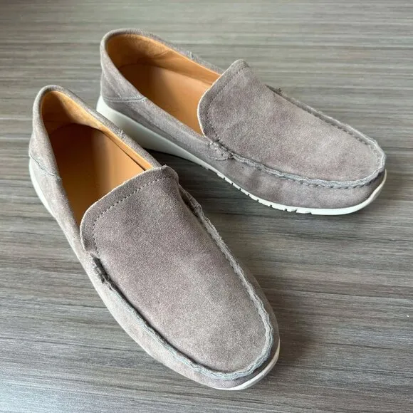 OluKai Ka'a Loafer Slip on Shoes Men's in Grey $140