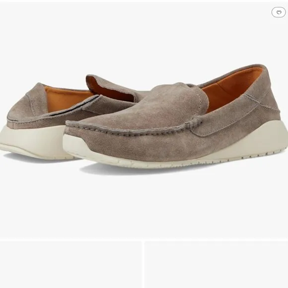 OluKai Ka'a Loafer Slip on Shoes Men's in Grey $140