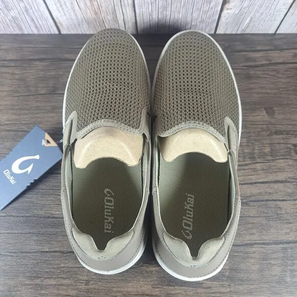 Olukai Lae’Ahi Slip On Loafer Men's Sz 9.5 M Clay (NWT)