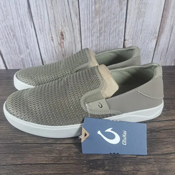 Olukai Lae’Ahi Slip On Loafer Men's Sz 9.5 M Clay (NWT)