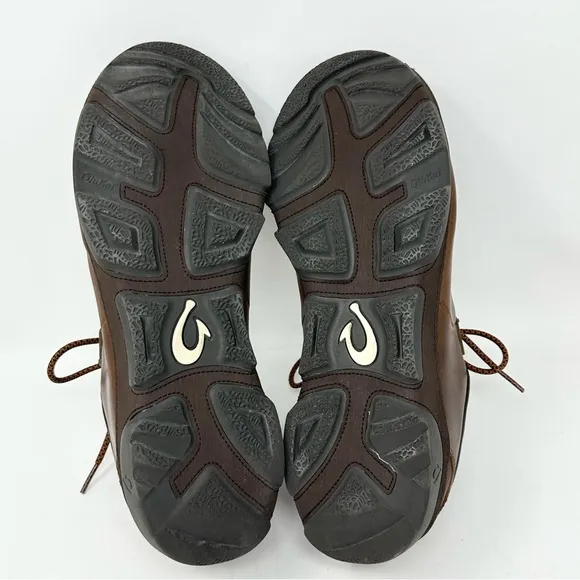 OLUKAI Makoa WP Waterproof Hiking Shoes Casual - Men's Espresso 10.5