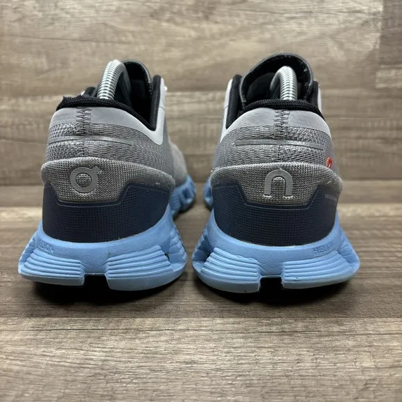 On Cloud X 2 Gray Blue Mens US Size 10 EUR 44 40.99038 Running Shoes