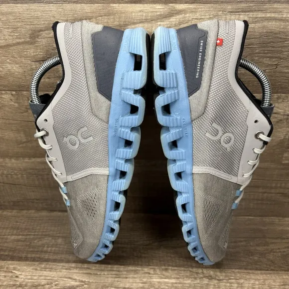 On Cloud X 2 Gray Blue Mens US Size 10 EUR 44 40.99038 Running Shoes