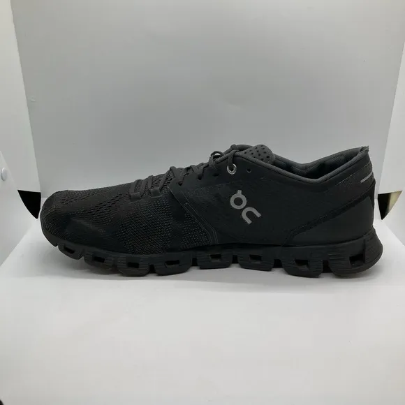 On Cloud X 3 Shift Mens Size 12.5 Black Gray Running Shoes Sneaker
