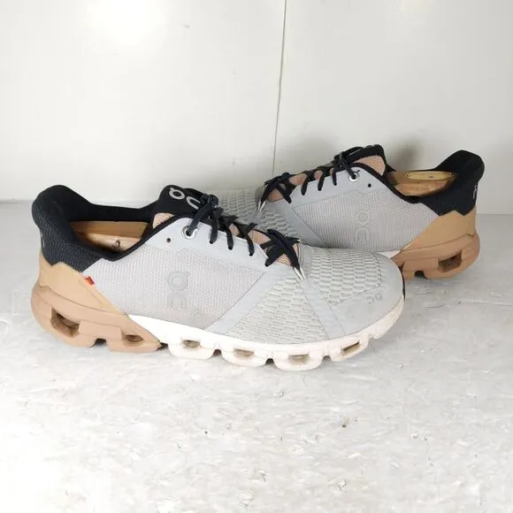 On Cloud Women's Cloudflyer 3.0 US10 Glacier/Rose Brown Athletic Running Shoes