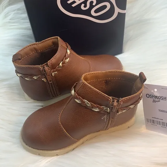 OshKosh B'gosh® Pattie Toddler Girls' Ankle Boots