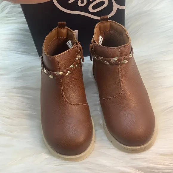 OshKosh B'gosh® Pattie Toddler Girls' Ankle Boots