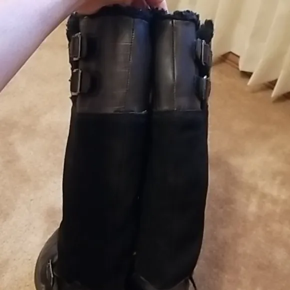 Pajar Canada Tall Zipper Leather Boots