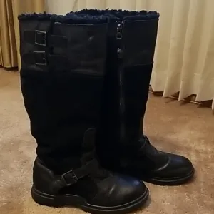 Pajar Canada Tall Zipper Leather Boots