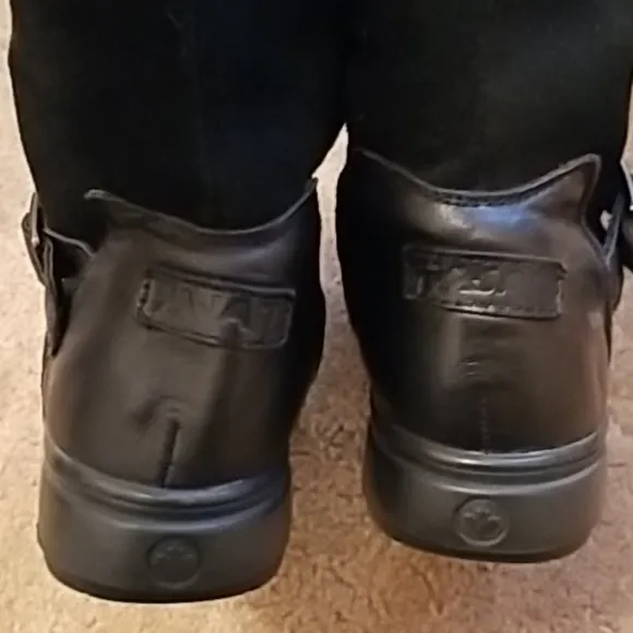 Pajar Canada Tall Zipper Leather Boots