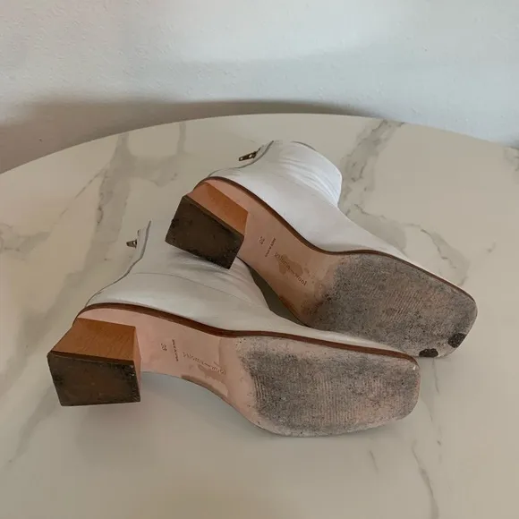Paloma Wool Saturno Boots, White, Size 38 🤍