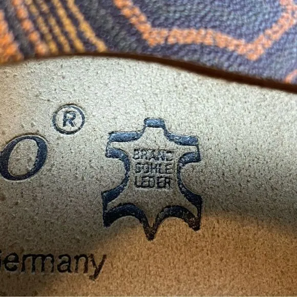 Papillon Birkenstock Brown Tone Geo Design Gisele Sandals Size 10