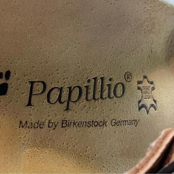 Papillon Birkenstock Brown Tone Geo Design Gisele Sandals Size 10