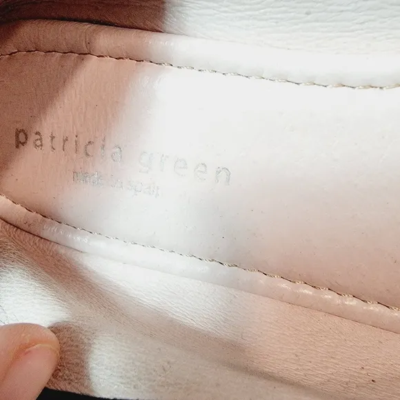Patricia Green Quiet Luxury Boston Plush Suede Ballet Black Flats Size 39 US9