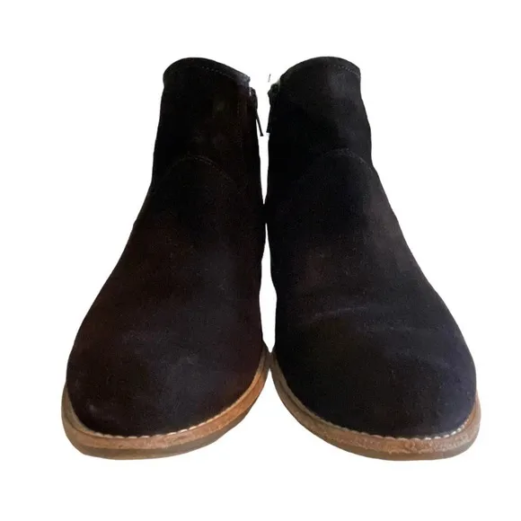 Paul Green Logan Black Suede Ankle Bootie US 6.5 Casual Boots Fall Staple