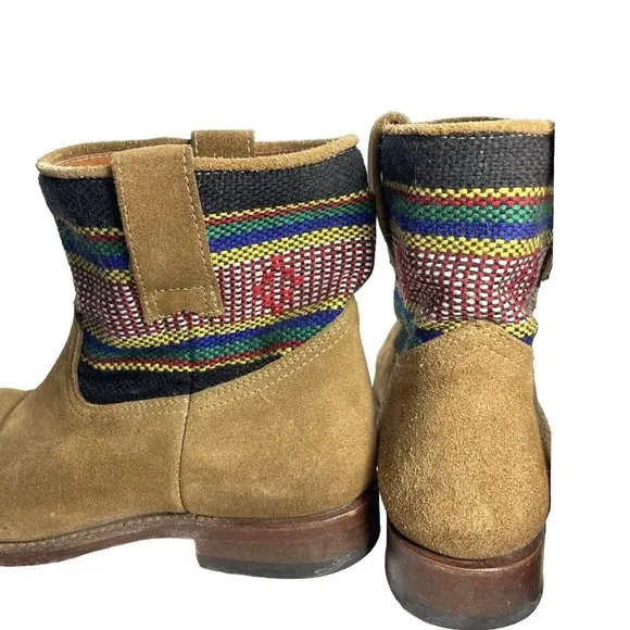 Penelope Chilvers 1960 Suede Midcalf Boots Women’s Size 5-5.5 36