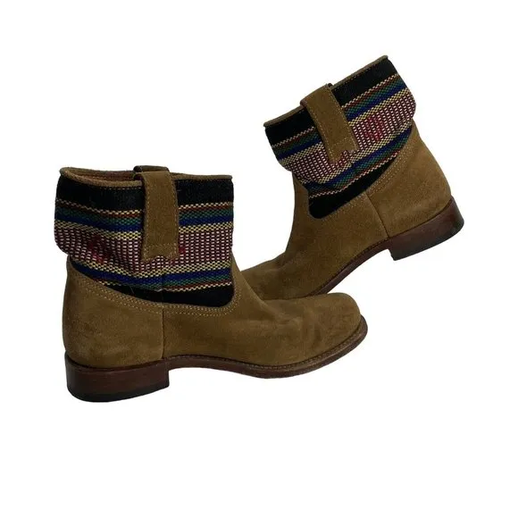 Penelope Chilvers 1960 Suede Midcalf Boots Women’s Size 5-5.5 36