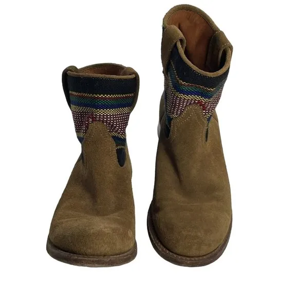 Penelope Chilvers 1960 Suede Midcalf Boots Women’s Size 5-5.5 36