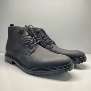 PERRY ELLIS PORTFOLIO SPUR ULTRA FOAM MENS CHUKKA ANKLE BOOTS SIZE 12 Black (C)