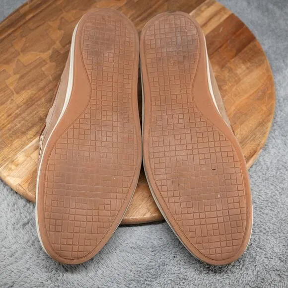Peter Millar Loafers Mens Size 13 W Tassel Beige Leather Shoes Slip On MS15F01