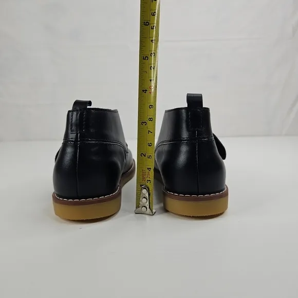 Petits Marcheurs Boys Dress Boots Hightop Casual Black New Kids Size 9