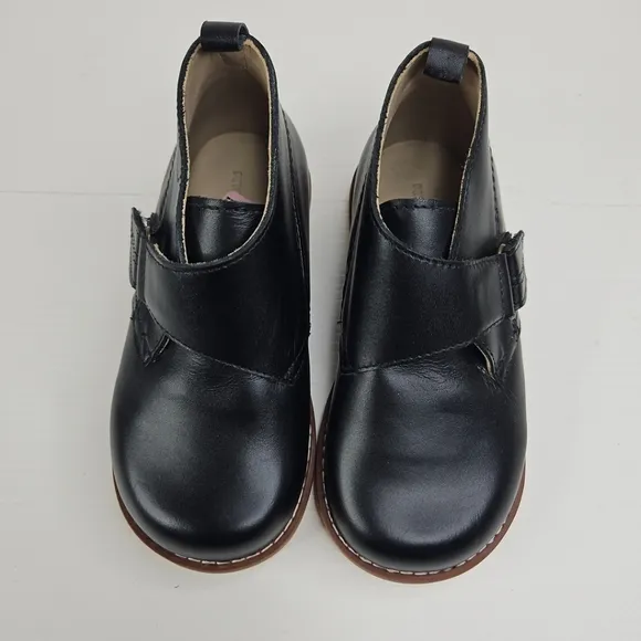 Petits Marcheurs Boys Dress Boots Hightop Casual Black New Kids Size 9