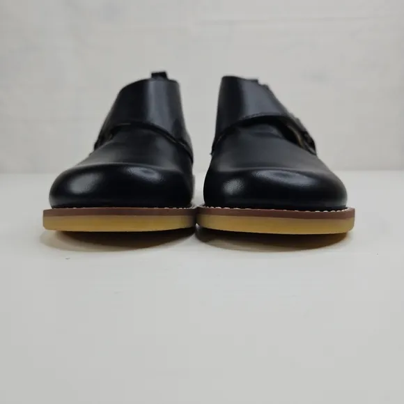 Petits Marcheurs Boys Dress Boots Hightop Casual Black New Kids Size 9