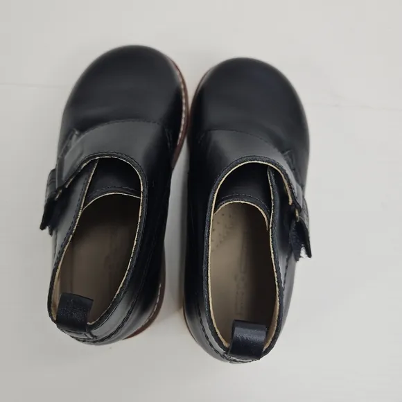 Petits Marcheurs Boys Dress Boots Hightop Casual Black New Kids Size 9