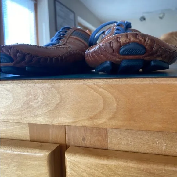 Pikolinos Men's Brown Leather Sneakers