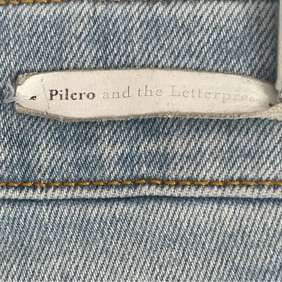 Pilcro Embroidered Jeans Sz 27 Gently Loved