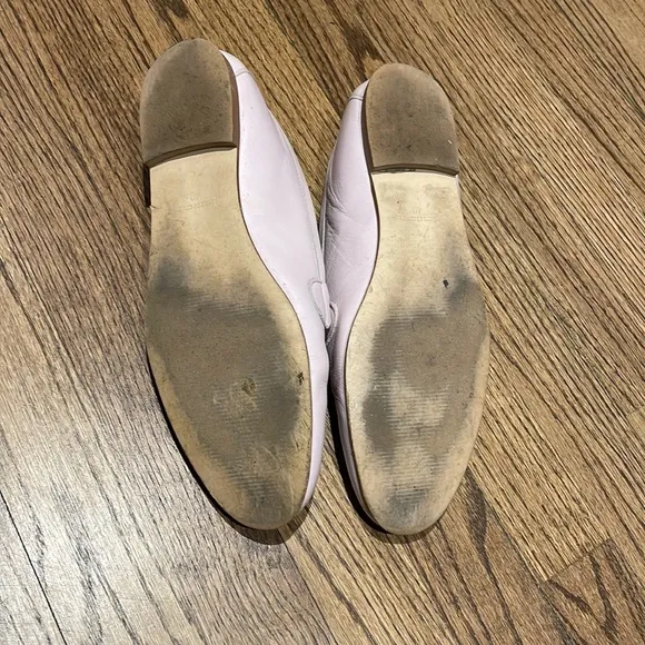 Pink chain leather slip on shoes made in Spain