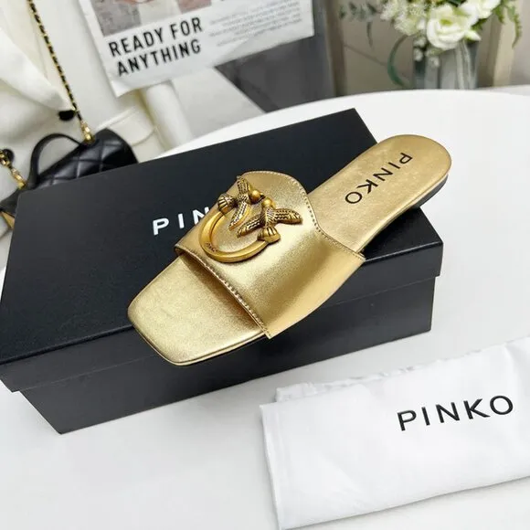 Pinko Golden Bird Sandals
